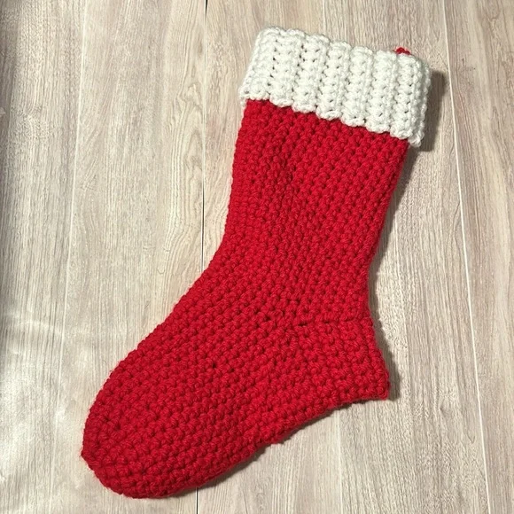 Crochet Christmas Stocking - Picture 1 of 3